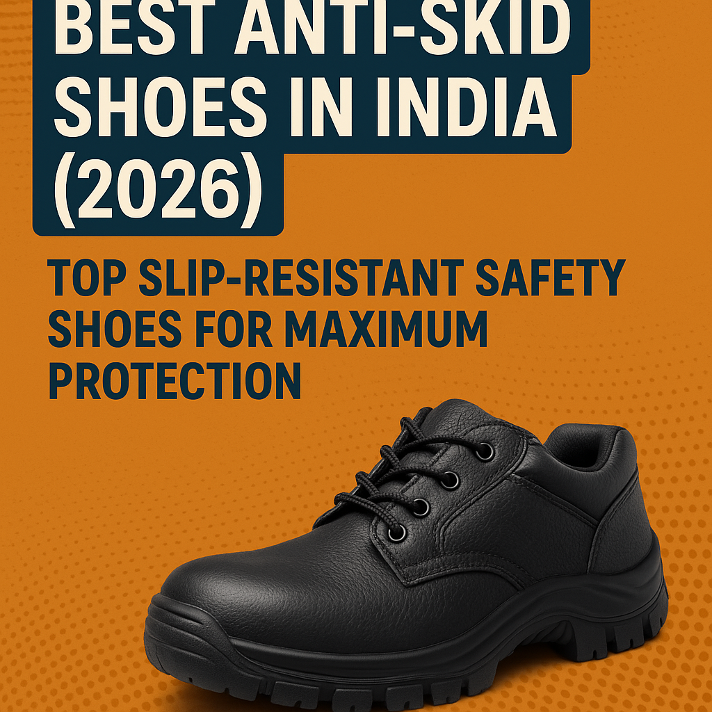 Best Anti-Skid Shoes in India (2026) – Top Slip-Resistant Safety Shoes for Maximum Protection