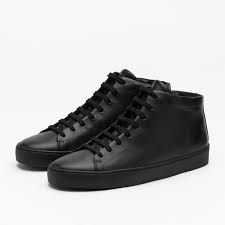 Minimal Black Sneakers